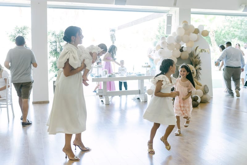 Bohemian Teddy bear Christening