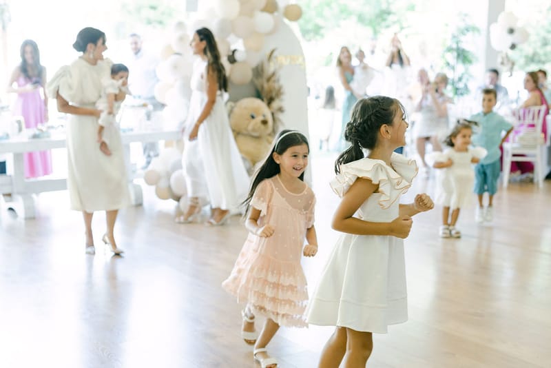 Bohemian Teddy bear Christening
