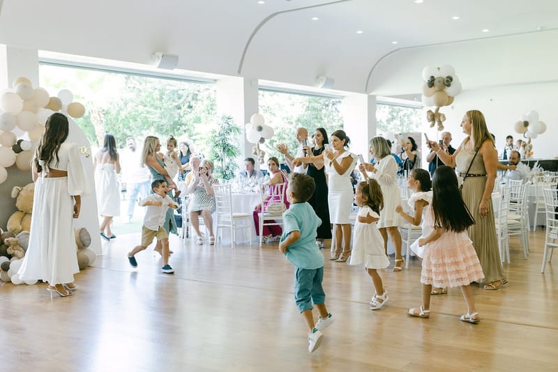 Bohemian Teddy bear Christening