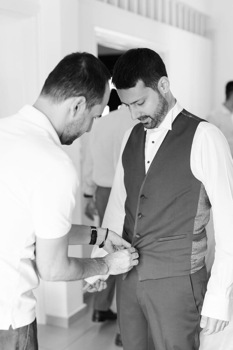 Grooms Preparation