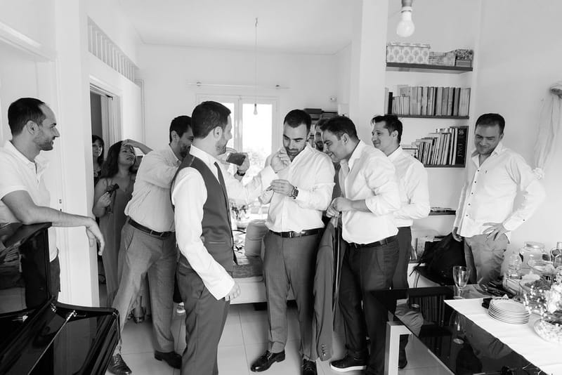 Grooms Preparation