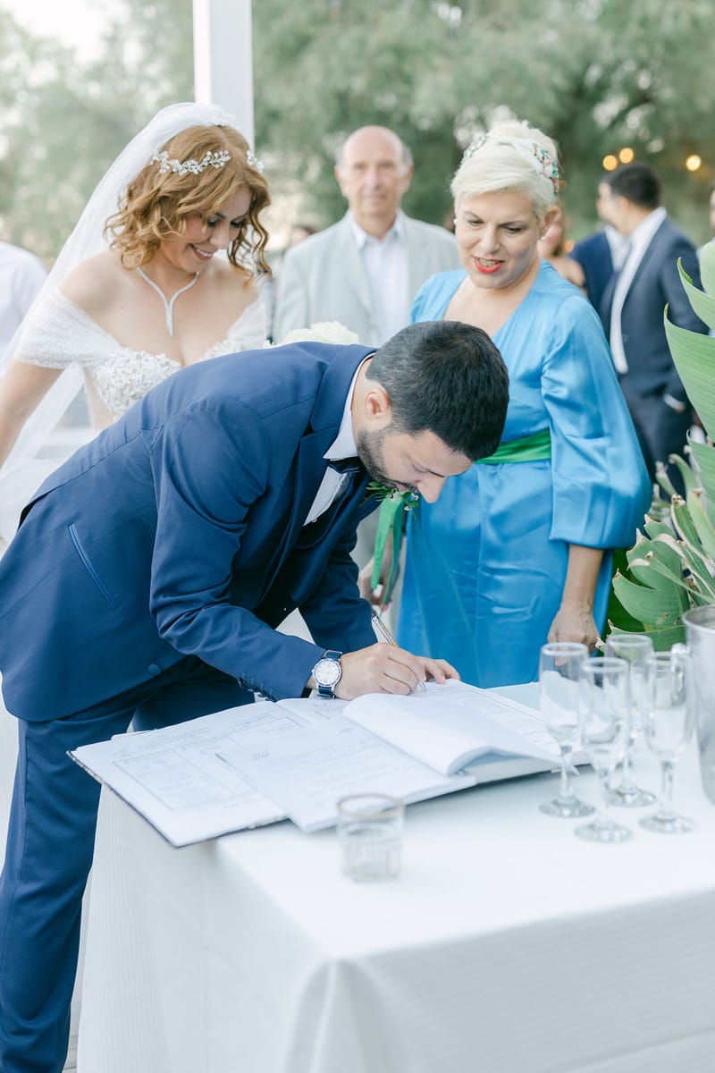 The wedding Ceremony