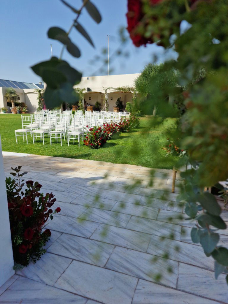 Nigerian Red wedding theme in Athens