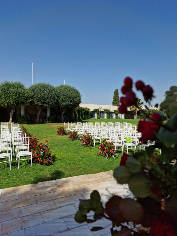 Nigerian Red wedding theme in Athens