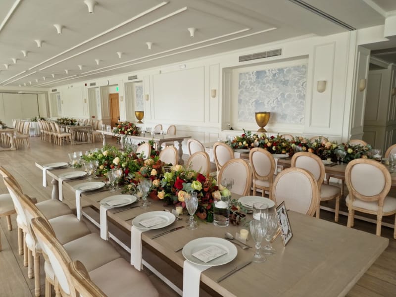 Nigerian Red wedding theme in Athens