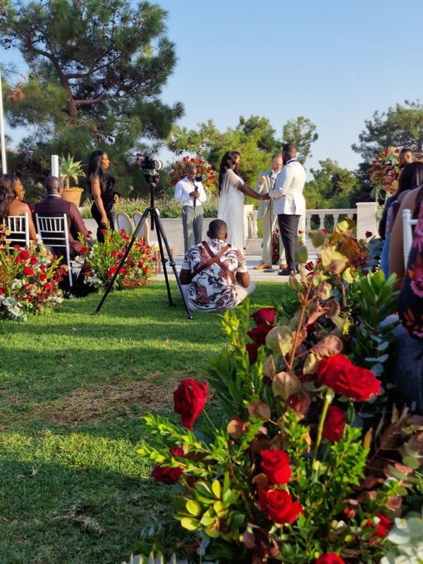 Nigerian Red wedding theme in Athens