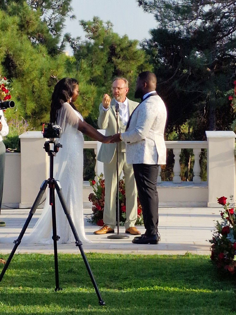 Nigerian Red wedding theme in Athens