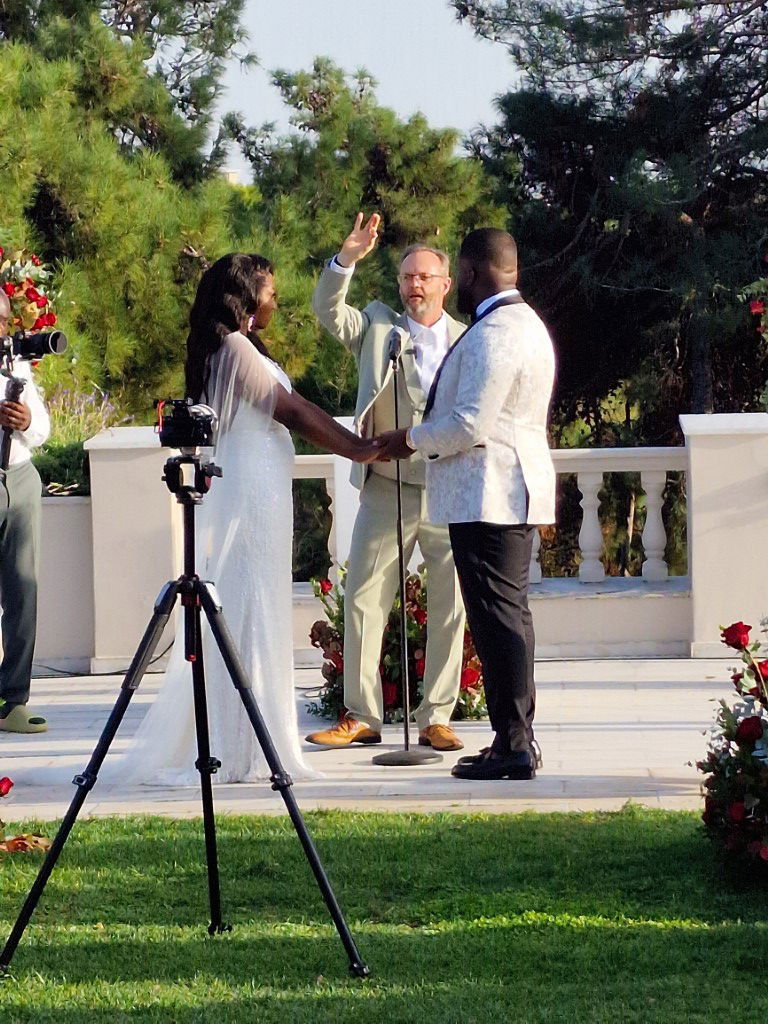 Nigerian Red wedding theme in Athens