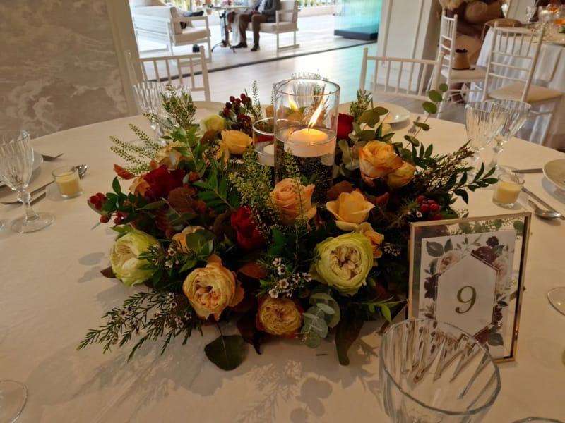 Nigerian Red wedding theme in Athens