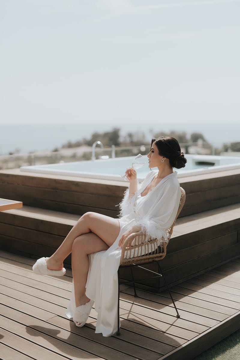 Helen and Aron's White Wedding in Athens 