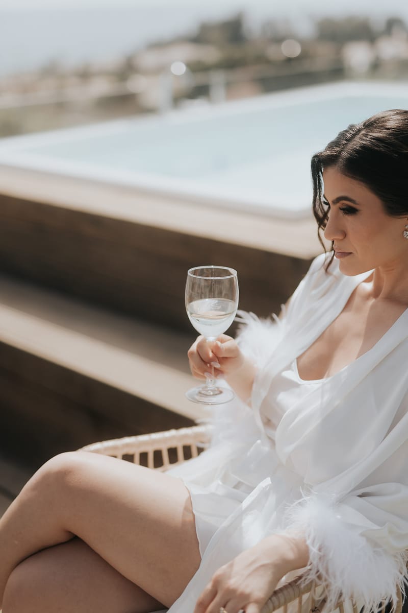 Helen and Aron's White Wedding in Athens 