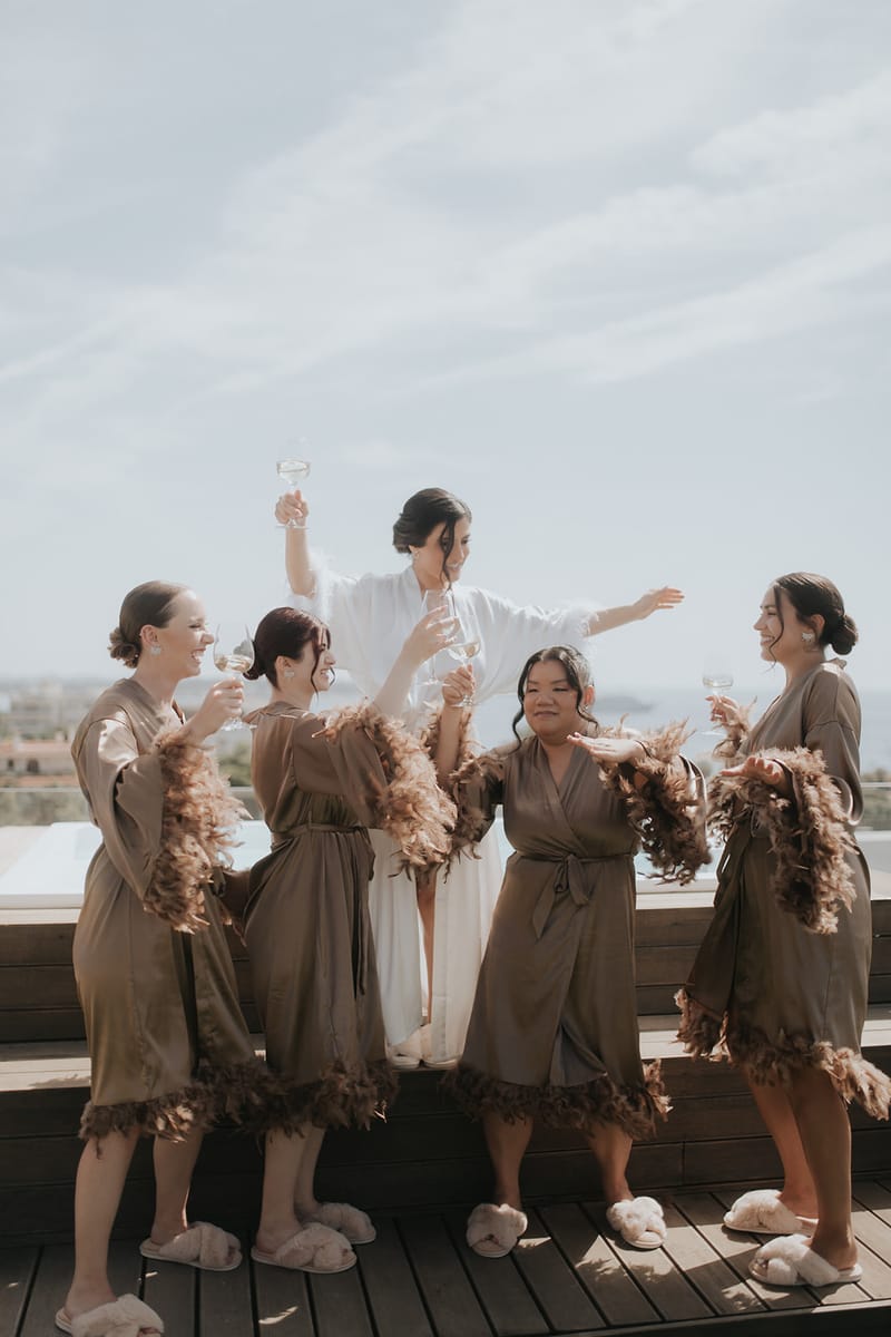 Helen and Aron's White Wedding in Athens 