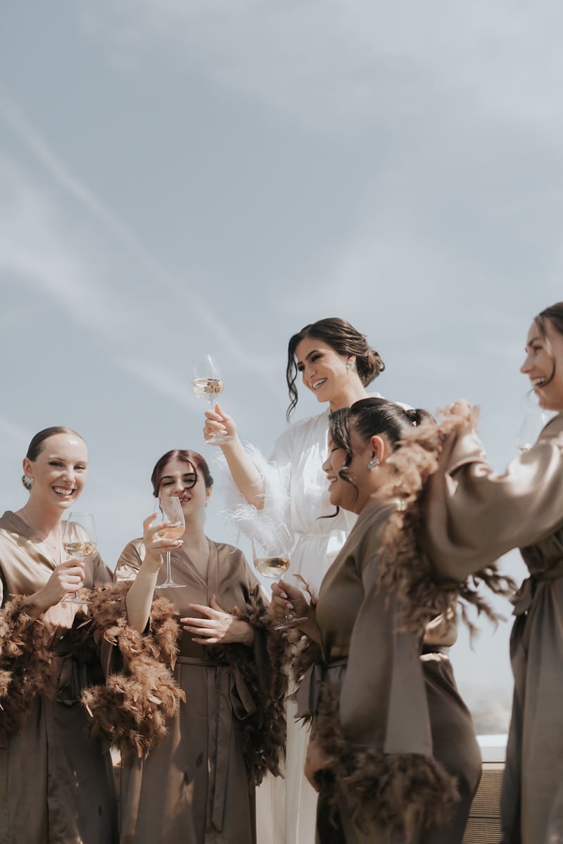 Helen and Aron's White Wedding in Athens 