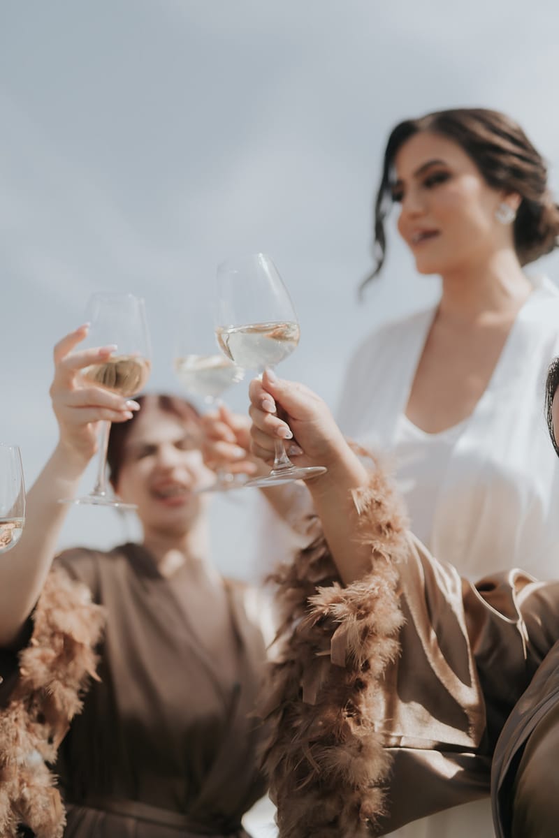 Helen and Aron's White Wedding in Athens 