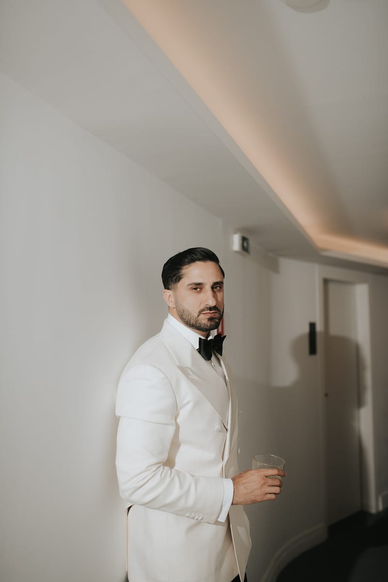 Helen and Aron's White Wedding in Athens 