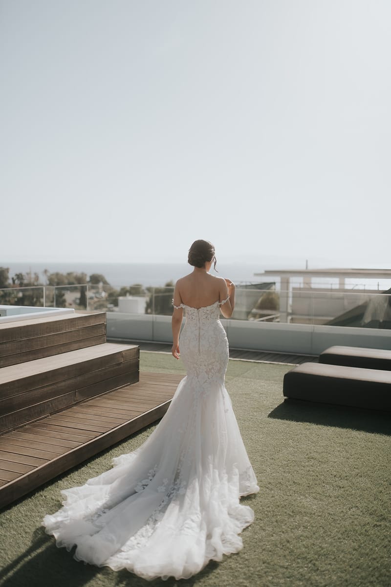 Helen and Aron's White Wedding in Athens 