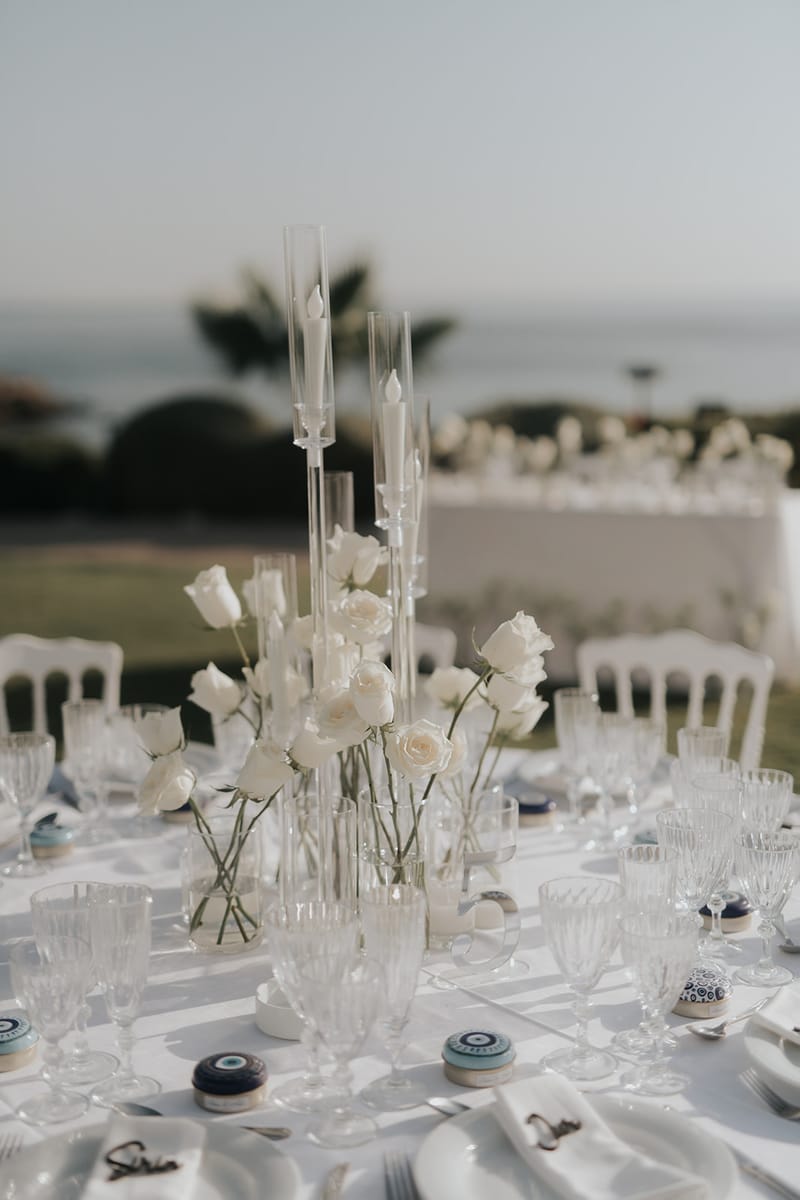 Helen and Aron's White Wedding in Athens 