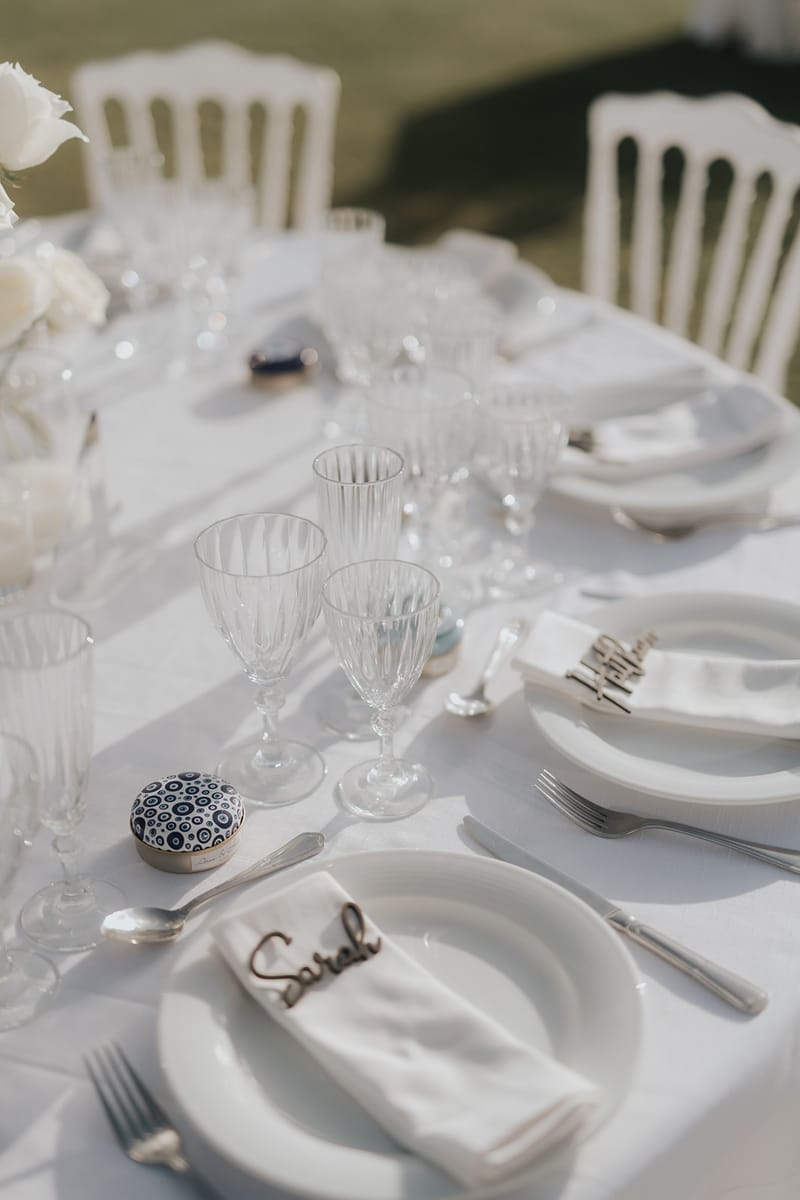 Helen and Aron's White Wedding in Athens 