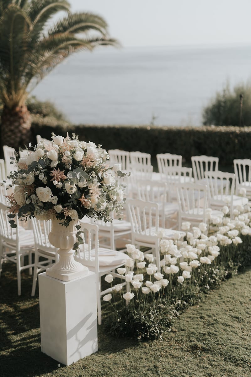 Helen and Aron's White Wedding in Athens 
