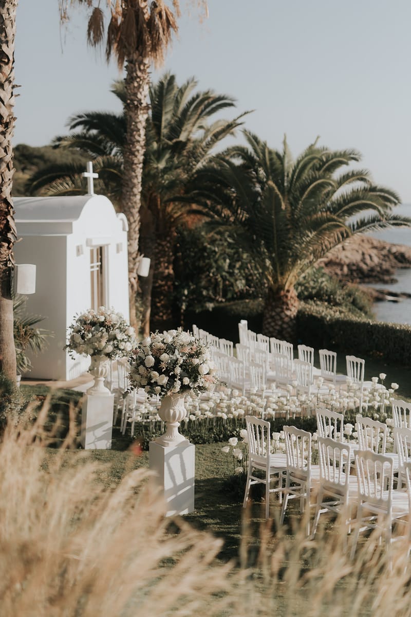 Helen and Aron's White Wedding in Athens 