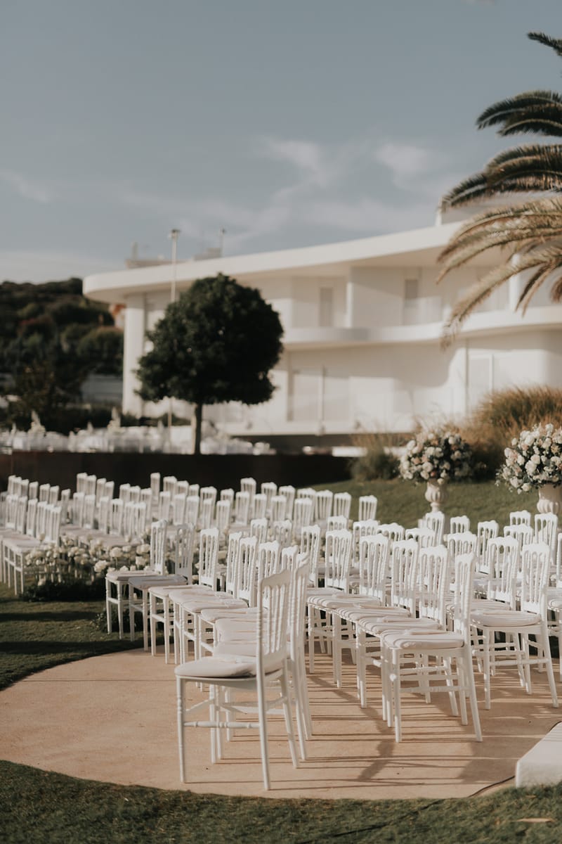 Helen and Aron's White Wedding in Athens 