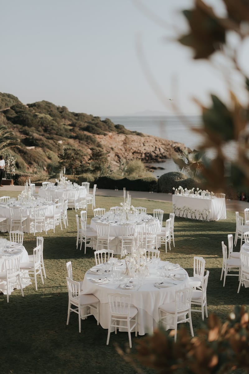 Helen and Aron's White Wedding in Athens 
