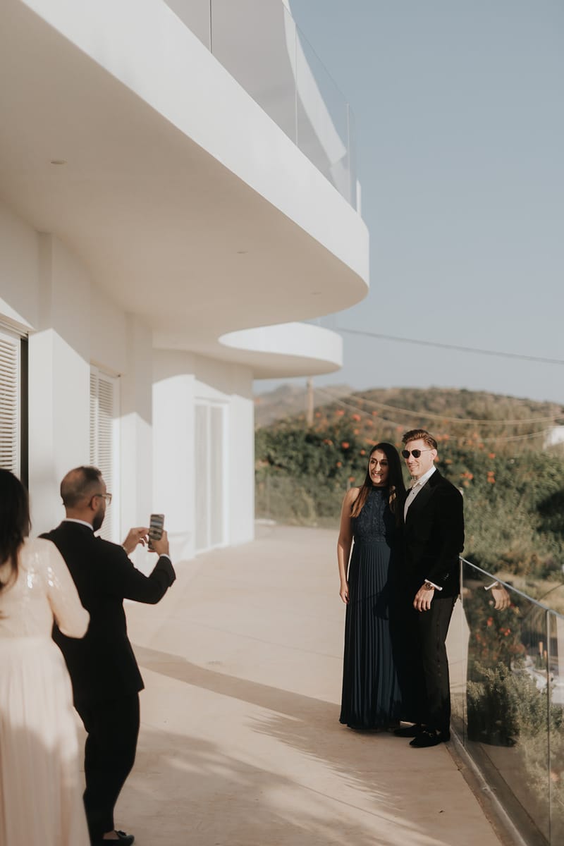Helen and Aron's White Wedding in Athens 