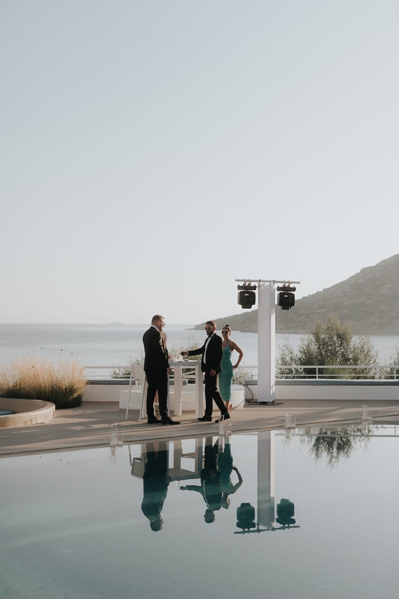 Helen and Aron's White Wedding in Athens 