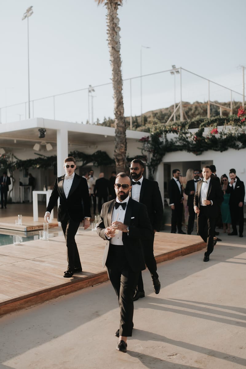 Helen and Aron's White Wedding in Athens 