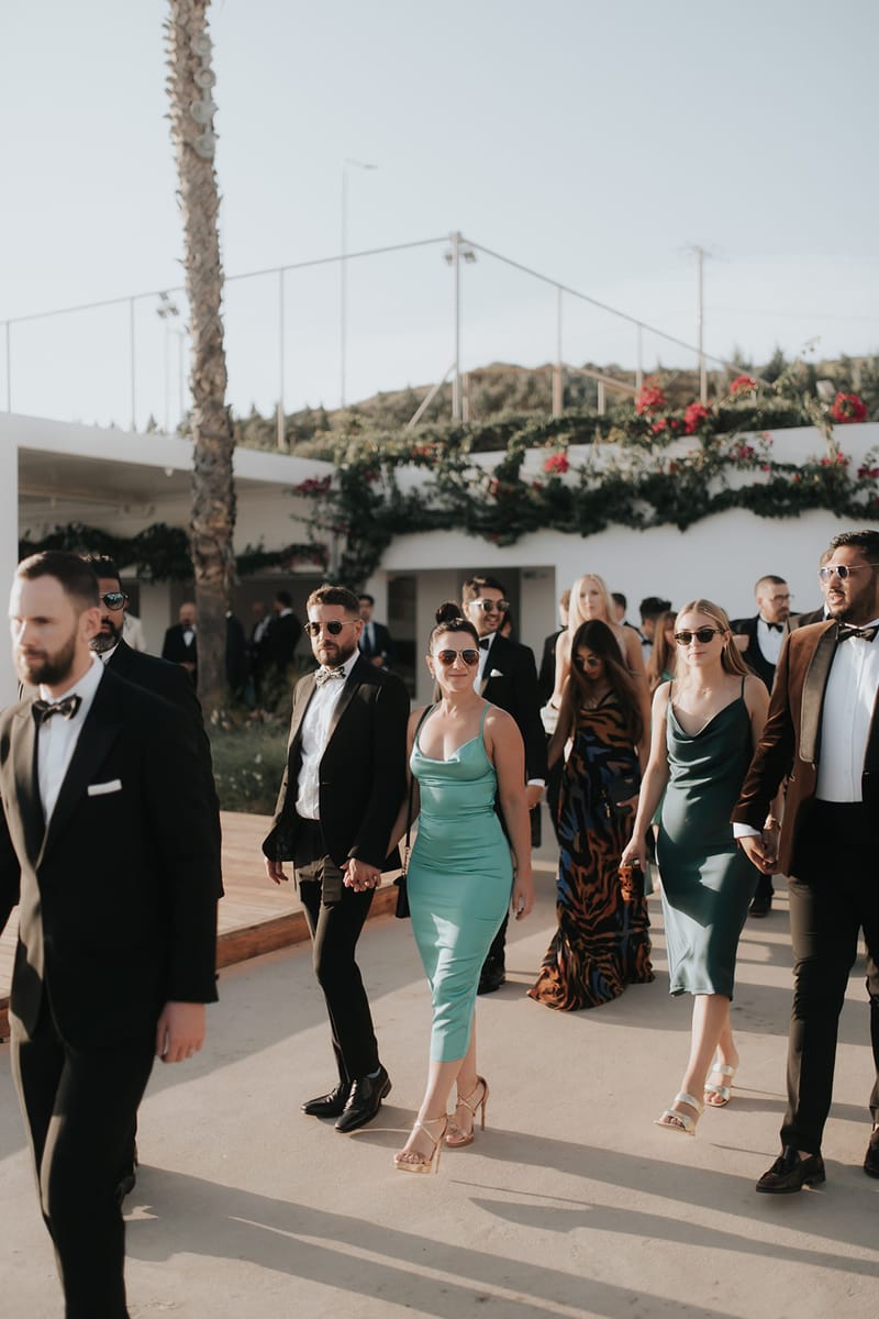 Helen and Aron's White Wedding in Athens 