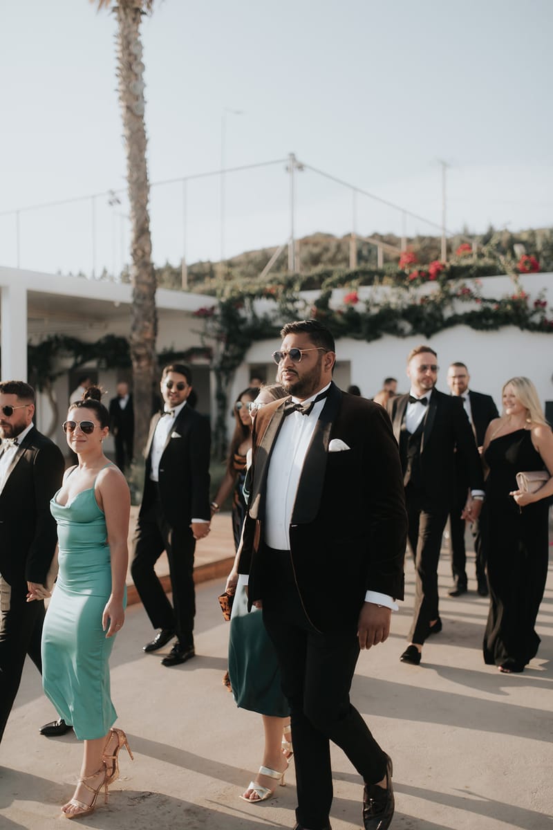 Helen and Aron's White Wedding in Athens 