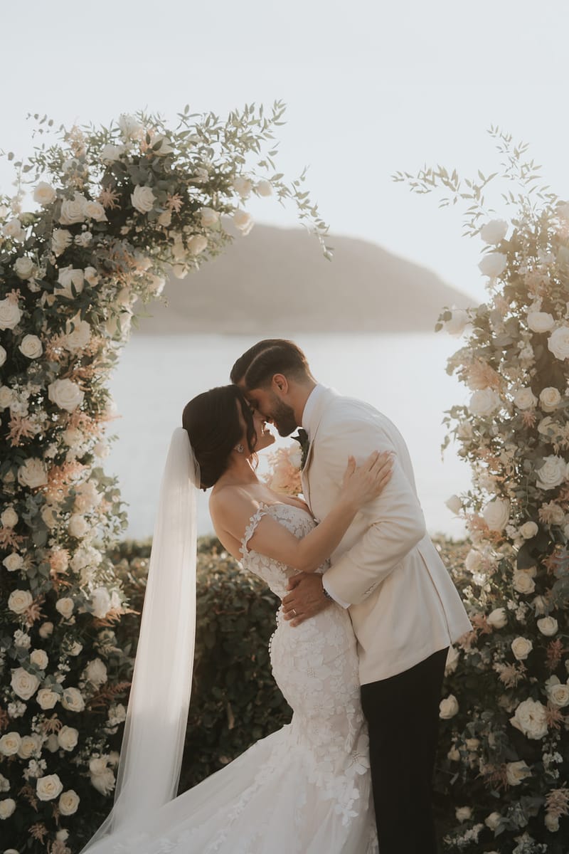 Helen and Aron's White Wedding in Athens 