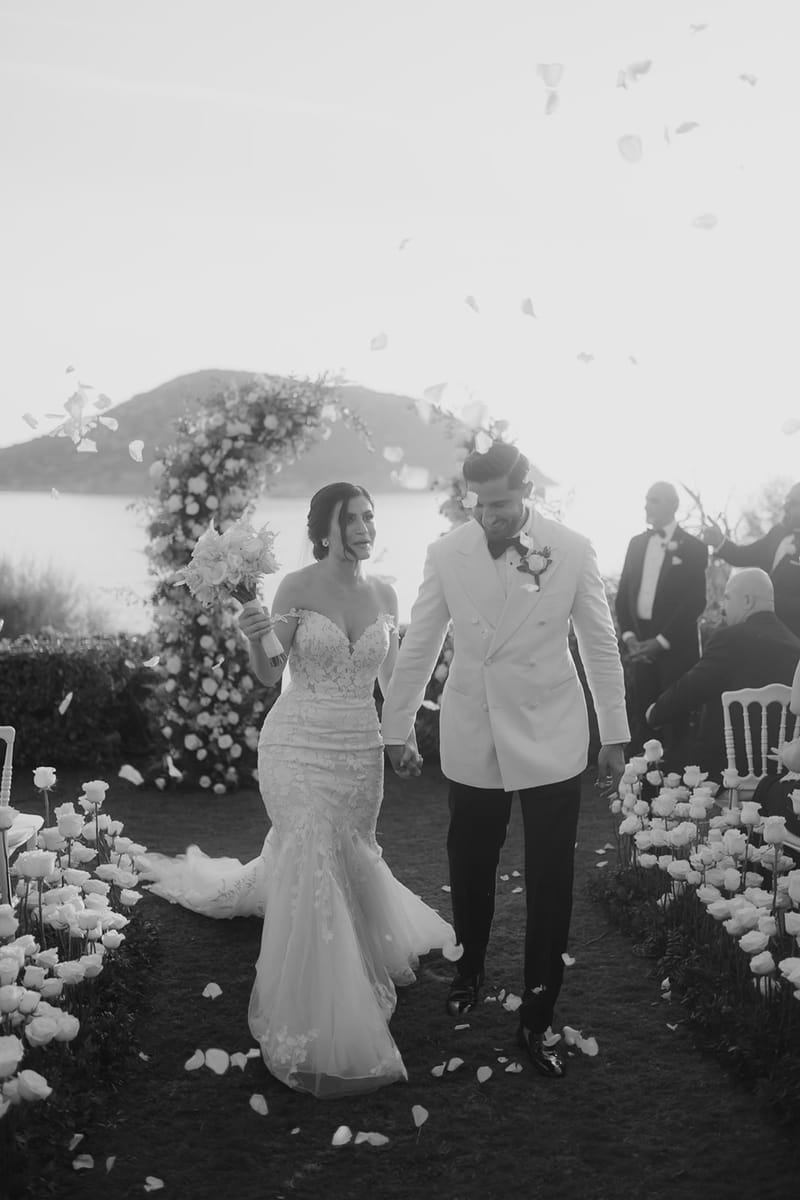 Helen and Aron's White Wedding in Athens 
