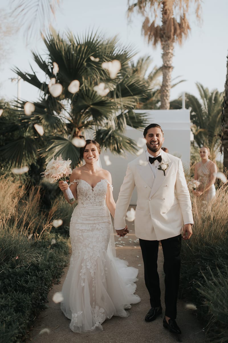 Helen and Aron's White Wedding in Athens 