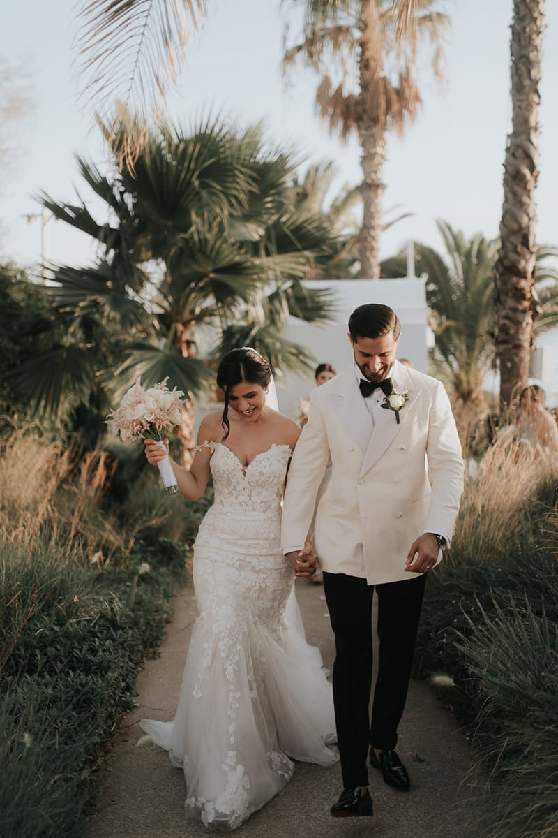 Helen and Aron's White Wedding in Athens 