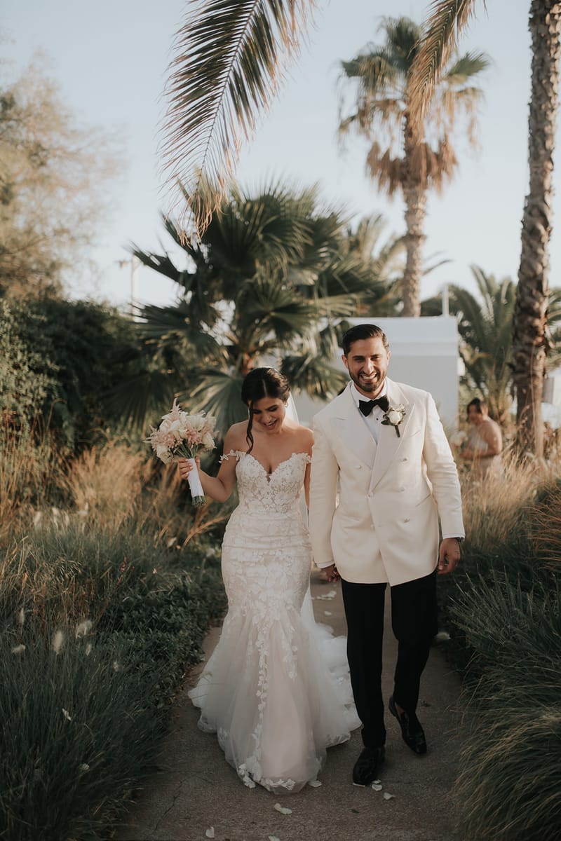 Helen and Aron's White Wedding in Athens 