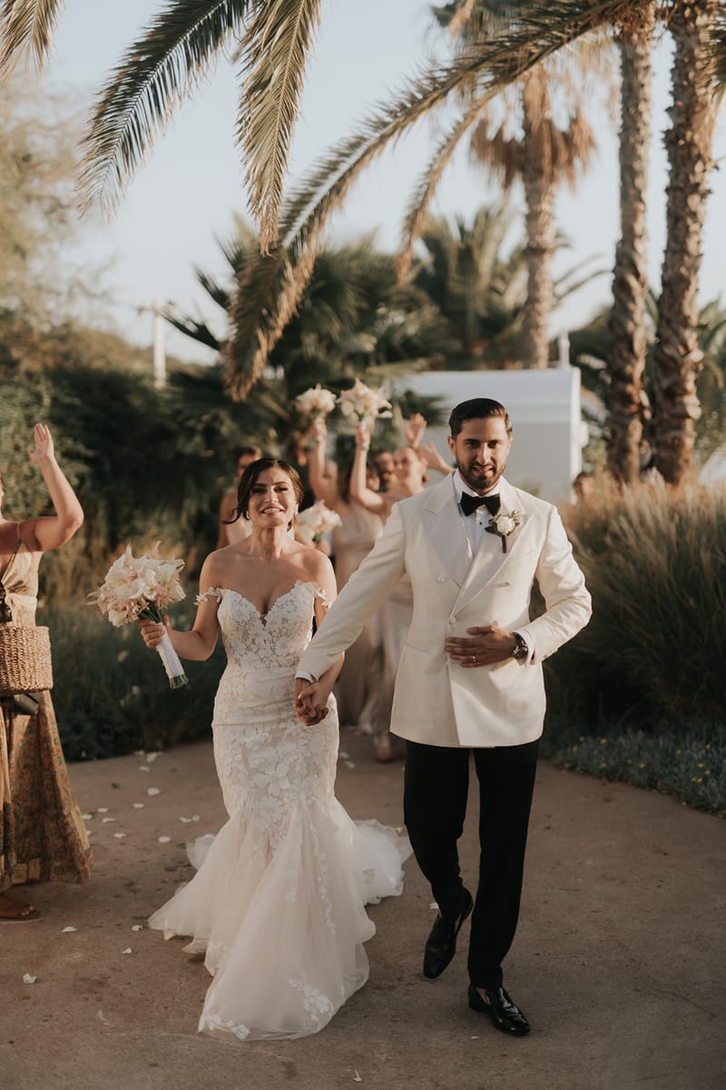 Helen and Aron's White Wedding in Athens 