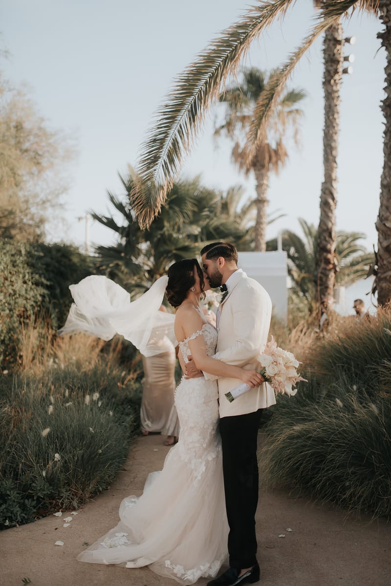 Helen and Aron's White Wedding in Athens 