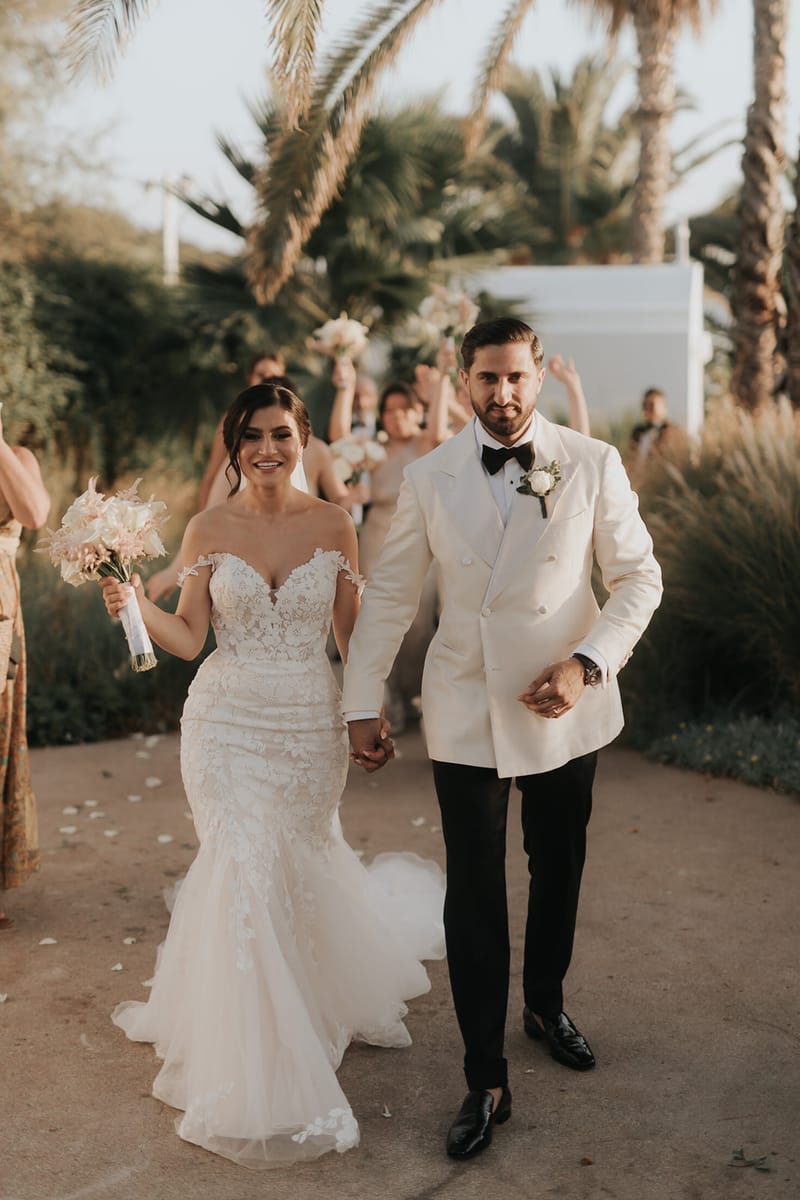 Helen and Aron's White Wedding in Athens 