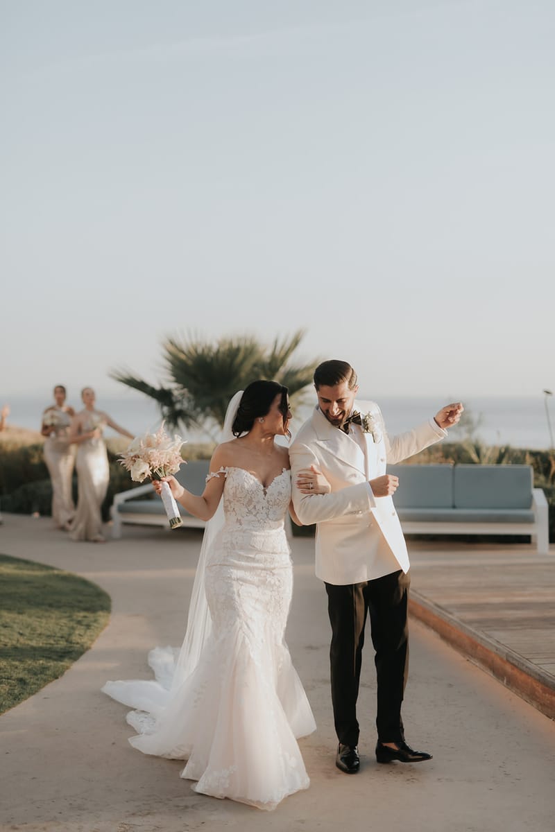 Helen and Aron's White Wedding in Athens 