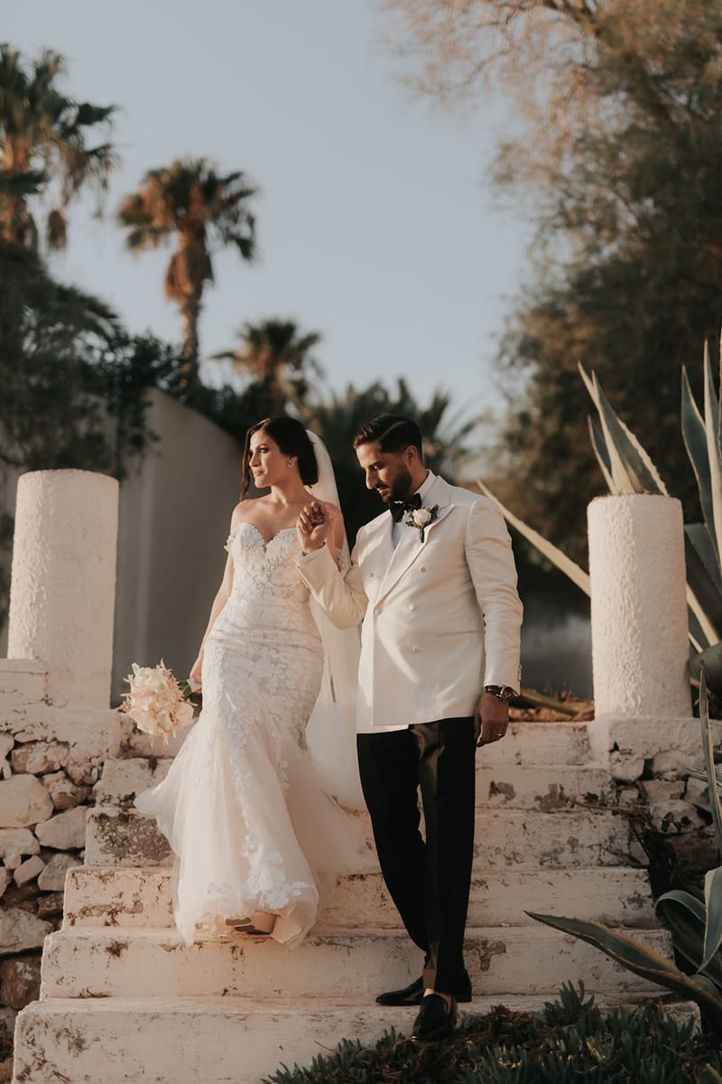 Helen and Aron's White Wedding in Athens 
