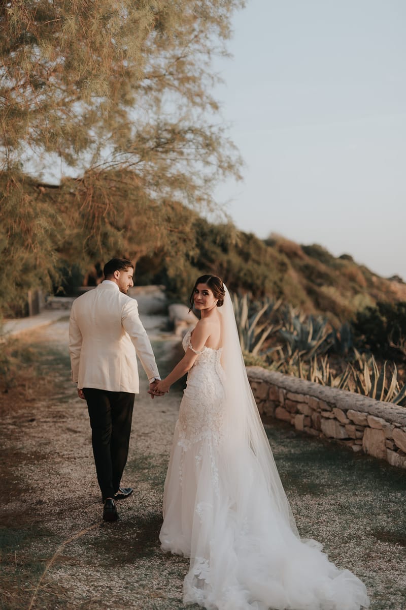 Helen and Aron's White Wedding in Athens 