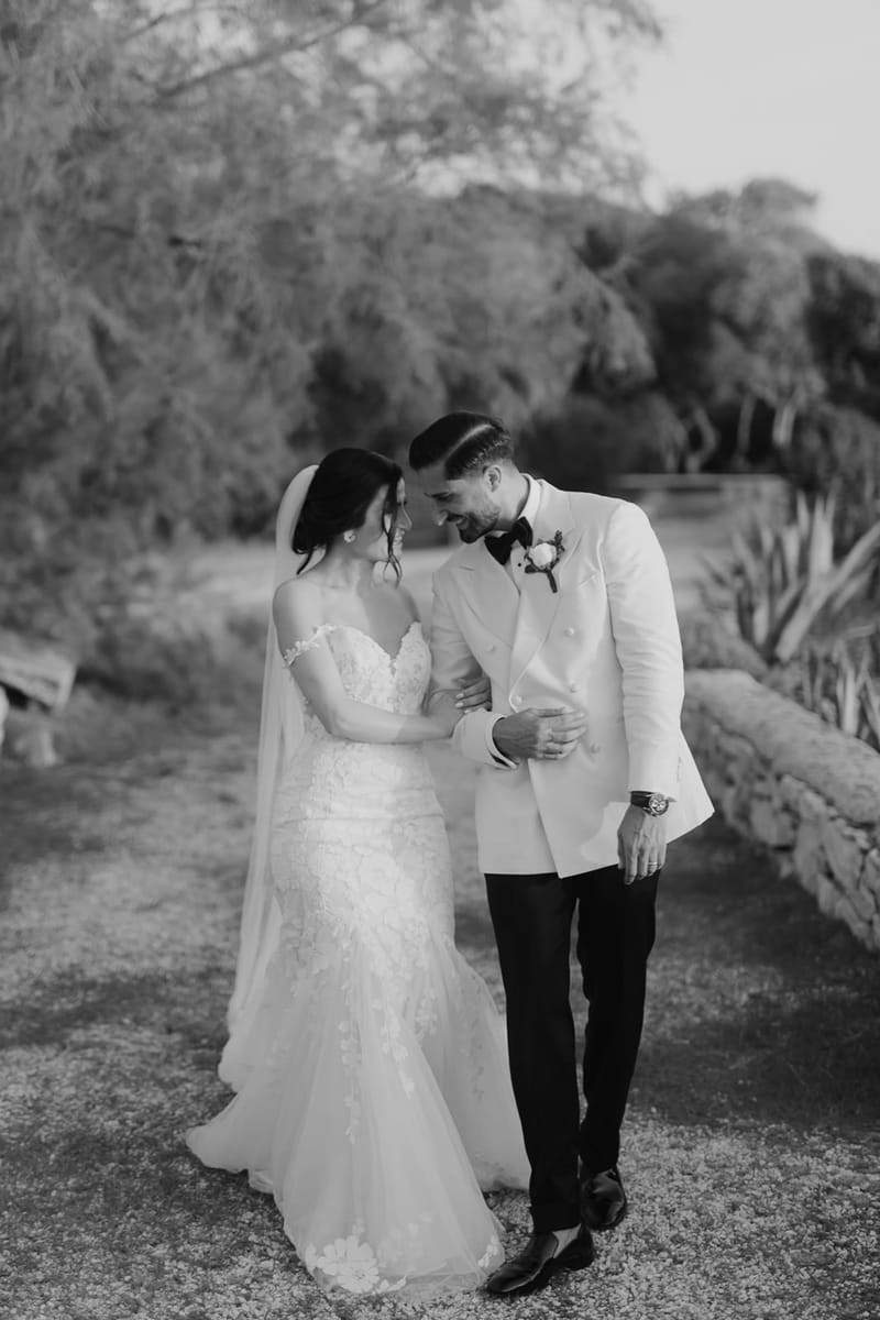 Helen and Aron's White Wedding in Athens 