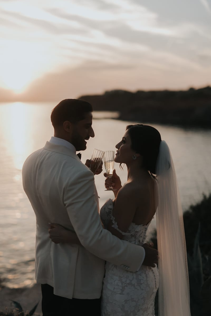 Helen and Aron's White Wedding in Athens 
