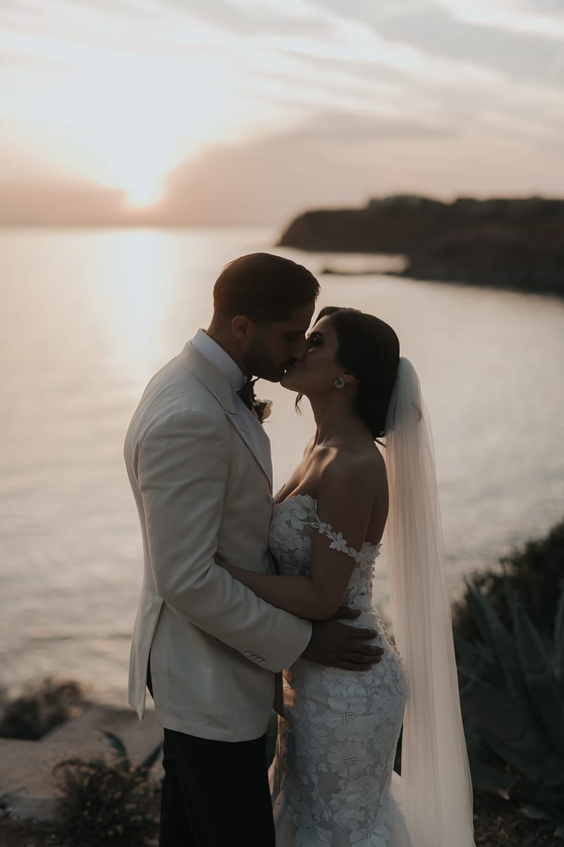 Helen and Aron's White Wedding in Athens 
