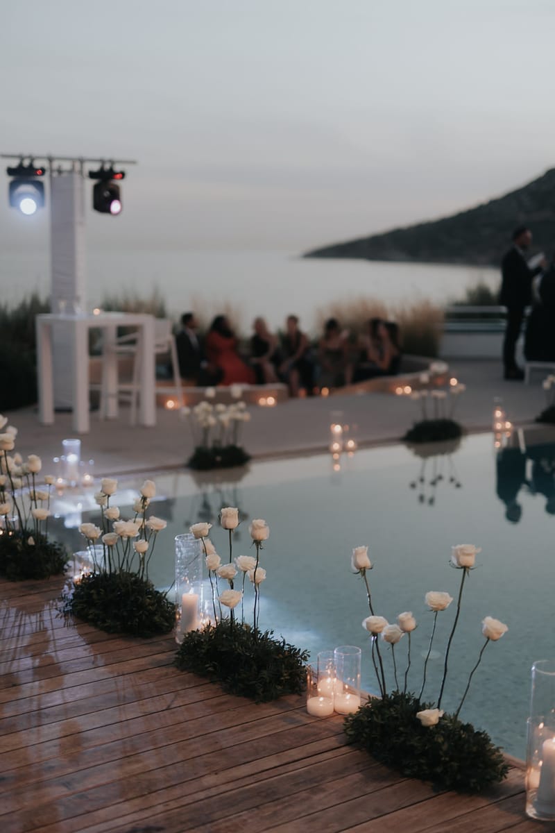 Helen and Aron's White Wedding in Athens 