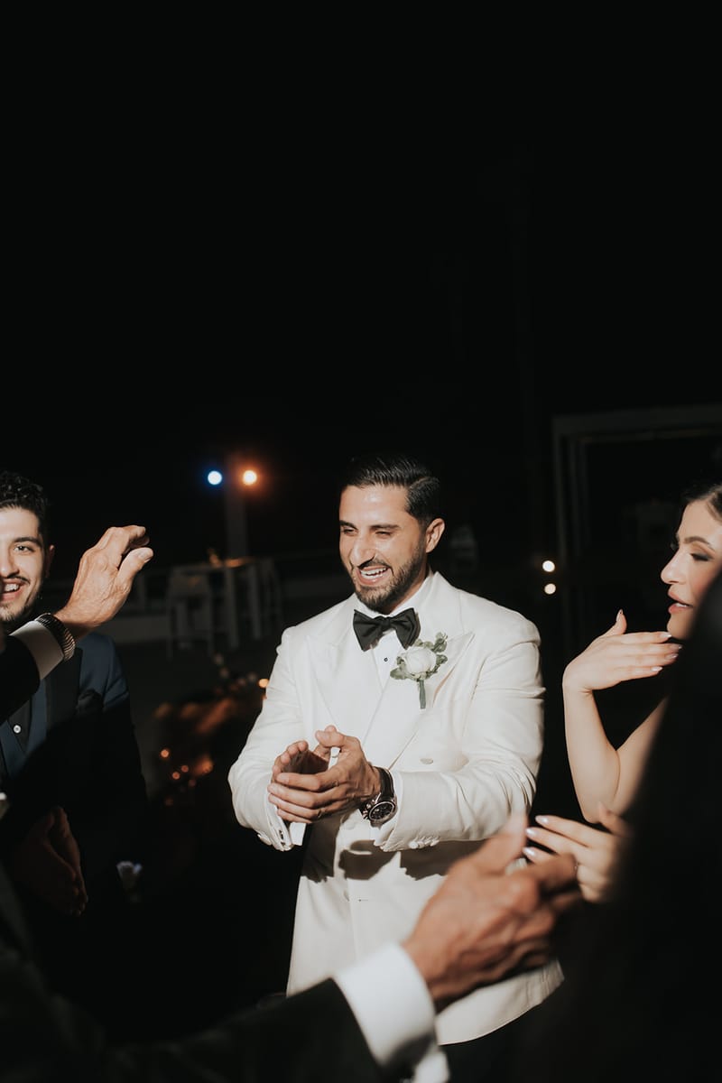 Helen and Aron's White Wedding in Athens 