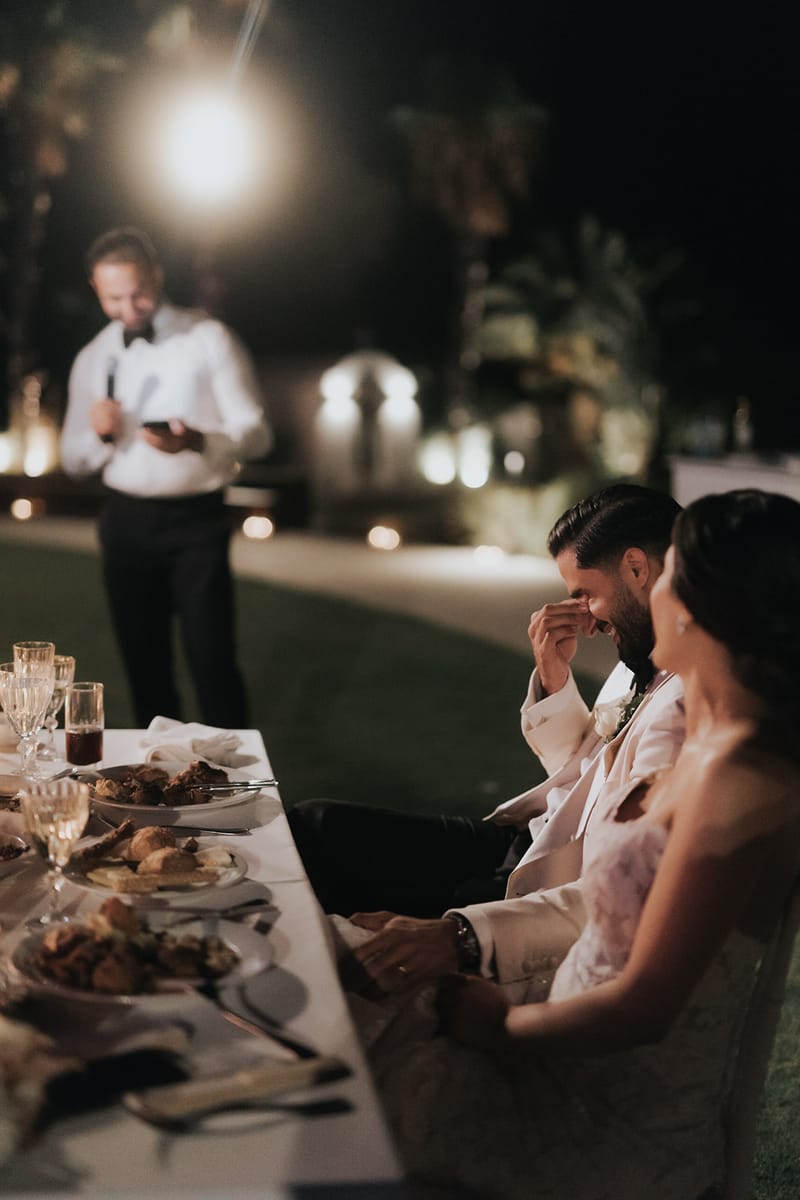 Helen and Aron's White Wedding in Athens 