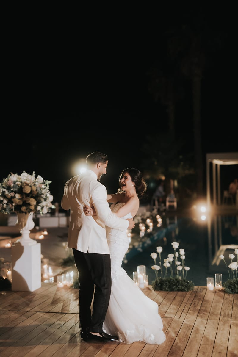 Helen and Aron's White Wedding in Athens 