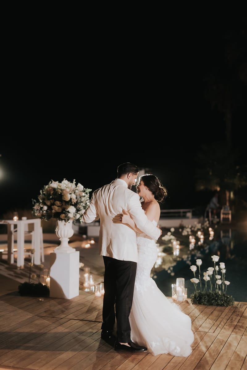 Helen and Aron's White Wedding in Athens 